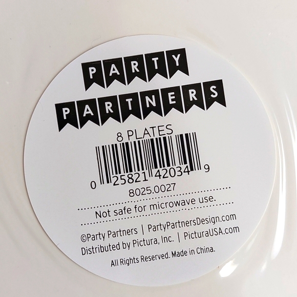 Disposable Kitty Design Plates - Picture 6 of 6